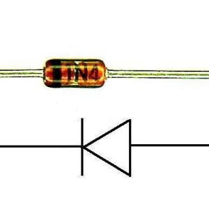 1N4148 DIO conmutacion 200mA 75V (10 unidades)
