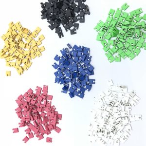 Conector mini jumper 2.54mm 2 vías [paq 10u]