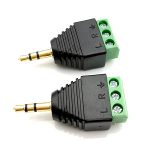 Plug 3.5mm aéreo stereo c/terminales