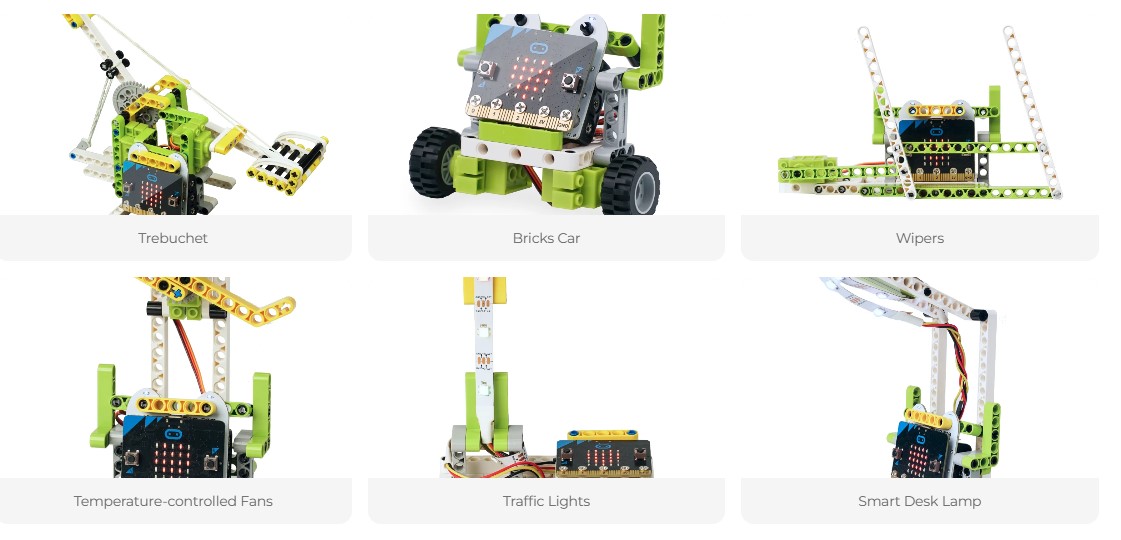 Kit educativo 6 en 1 Ring:bit para micro:bit - Imagen 2