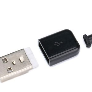 Conector USB A macho para armar 2.0