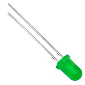 LED 5mm verde 400-500mcd