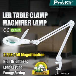 Lámpara con lupa 5D 56 LEDs