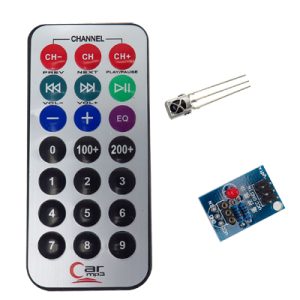 Módulo kit remoto infrarrojo HX1838 NEC trans/rec