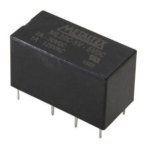 RELAY 2PDT 1.25A bobina: 125r 5Vdc