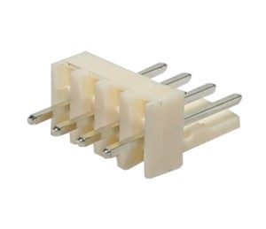 Conector 2.54mm macho 4c impreso