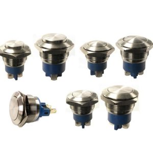 Pulsador antivandalismo 19mm 1NA