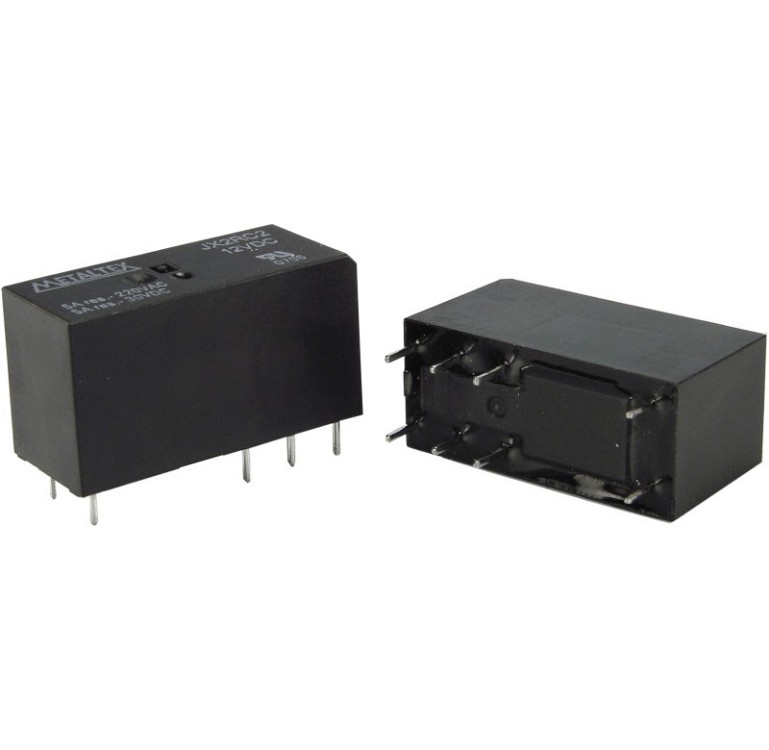 RELAY 2PDT 5A bobina: 360r 12Vdc