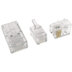 TEL plug modular 8/8 [RJ45]