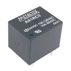 AX1RC3 RELAY 1PDT 15A bobina:1600r 24Vdc