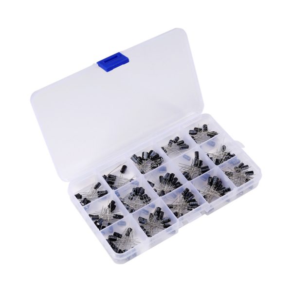 Kit condensadores electrolíticos 0,1/220uF 200pcs