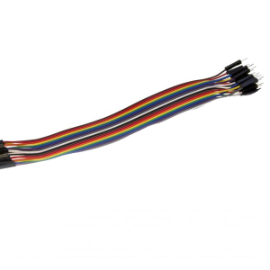 10 cables Dupont con terminales macho/hembra 20cm