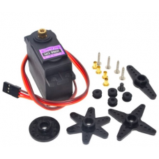 Motor servo alto torque engranaje metálico MG996R 360°