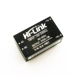 Fuente compacta Step-Down 100-220VAC a 5V DC 0.6A