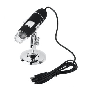 Microscopio USB digital 8 LEDS x1000