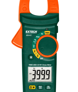 MA445 Pinza amperimetrica TRMS AC/DC 400A con NCV
