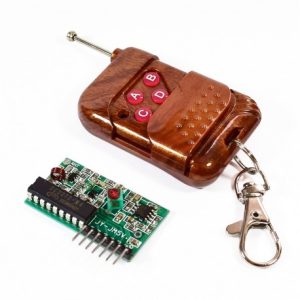 Módulo control remoto y receptor 4 canales 315MHz