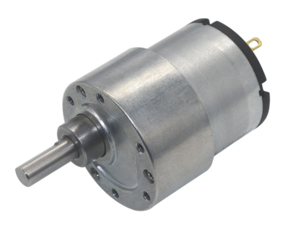 Motor con reducción de metal 37D 12v 107rpm