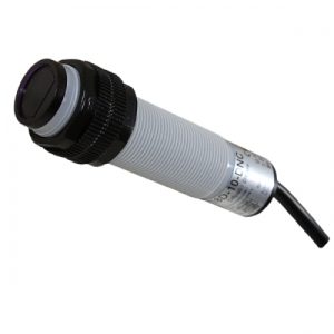 Sensor fotoeléctrico tubular M18 reflexión difusa ajustable 20cm