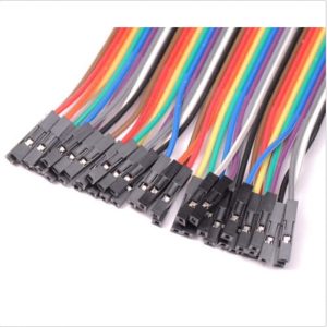 40 cables Dupont  con terminales hembra/hembra