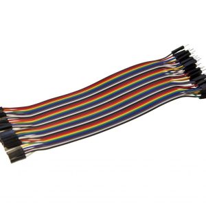 40 cables Dupont con terminales macho/hembra