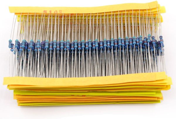 Kit resistencias 1/4w 30 valores 600u
