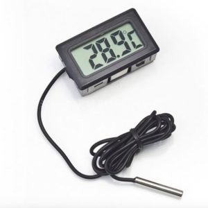 Termómetro LCD con sonda