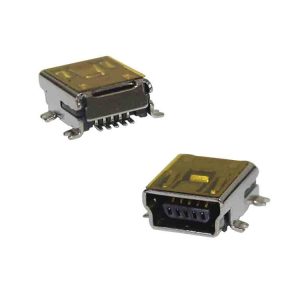 Conector mini USB hembra chasis SMD