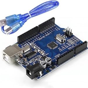 Tarjeta UNO R3 SMD c/CH340 con cable USB