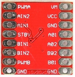 Módulo puente H dual TB6612FNG 1A compacto - Imagen 2
