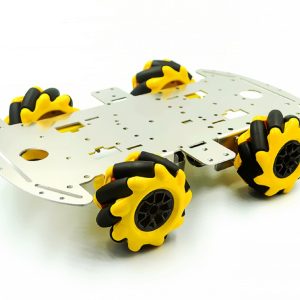 Smart car con ruedas Mecanum 4WD y chasis de aluminio