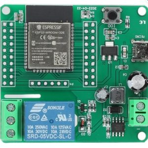 Módulo ESP32 wifi + BLE con 1 rele 5-60Vdc