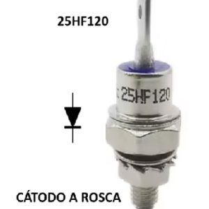 25HF120 diodo rectificador 25A 1200V