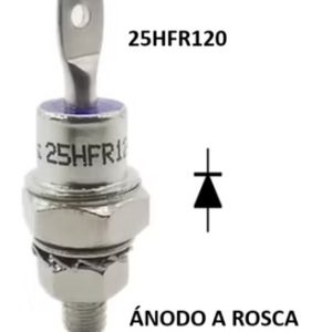 25HFR120 diodo rectificador 25A 1200V