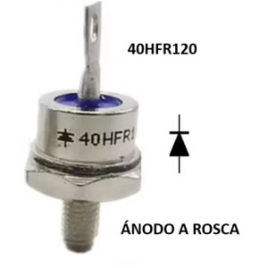 40HFR120 diodo rectificador 40A 1200V