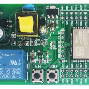 Módulo ESP32 wifi + BLE con 1 rele 90-250Vac