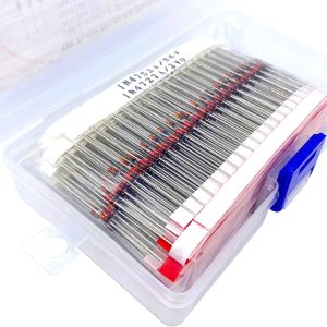 Kit zener 1W 30valores de 3V a 47V