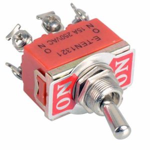 Llave bipolar inversora on-on 15A 250Vac