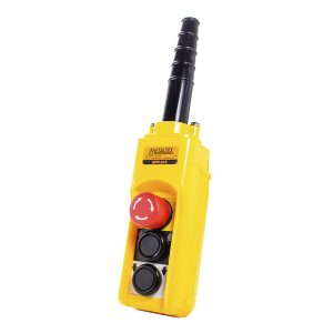 Botonera para grúa puente 2 controles + emergencia