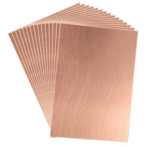 Chapa epoxy FR4 120x100mm simple faz