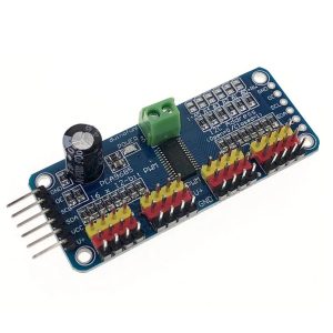 Módulo controlador PWM/servo de 16canales 12bit I2C