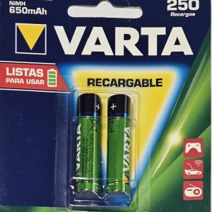 Pila recargable AAA NiMH 650mA