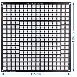 LED WS2812 256bit 16x16 cuadrado