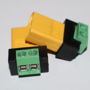 Conector XT60 macho con terminales