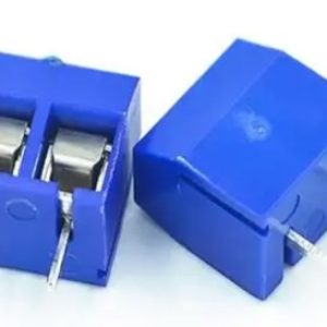 Terminal borne impreso 2c azul paso 5.08mm