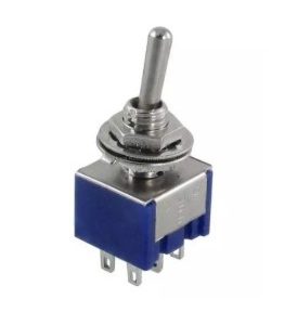 Llave mini bipolar  MTS203 3pos on-off-on
