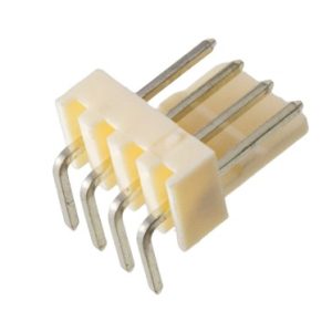 Conector 2.54mm macho 4c impreso ang