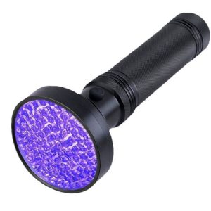 Linterna 100 leds UV